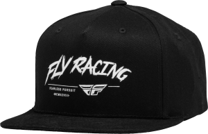 YOUTH FLY KHAOS HAT BLACK/WHITE