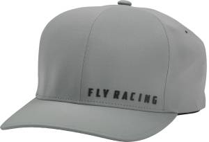 FLY DELTA HAT GREY LG/XL