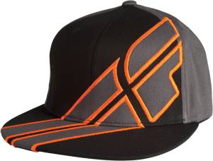 IMPRESS RELEASE HAT BLACK/GUN/ ORANGE L/X