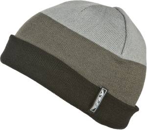 COLOR BLOCK BEANIE (BLACK/GREY)