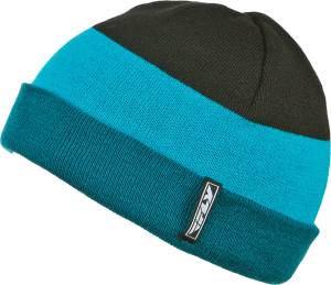 COLOR BLOCK BEANIE (BLUE/BLACK)