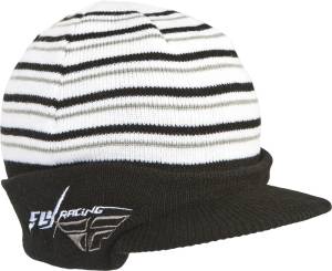 CUFFED BEANIE WHITE/BLACK