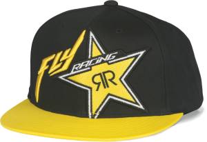 FLY ROCKSTAR HAT BLACK/YELLOW