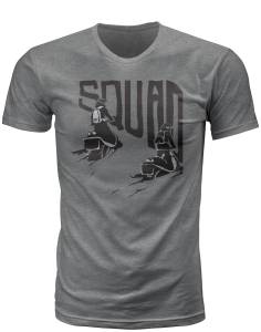 FLY SQUAD TEE HEATHER 2X