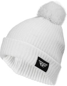 FLY POM BEANIE WHITE WHITE