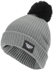 FLY POM BEANIE GREY GREY