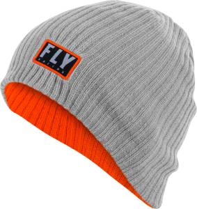 FLY SNOW BEANIE ORANGE/GREY 1 SZ