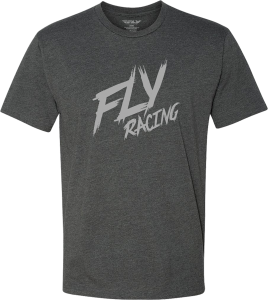 FLY BRAWL TEE CHARCOAL 2X