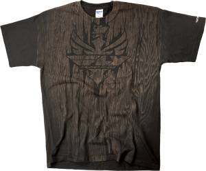 CARVED TEE BROWN S