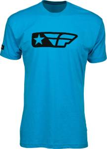 F-STAR TEE NEON BLUE 2X