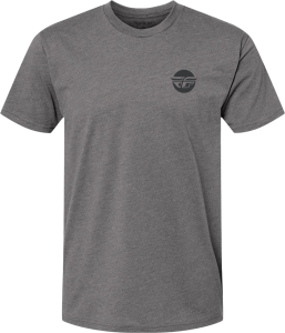 FLY PRIME TEE GREY HEATHER 2X