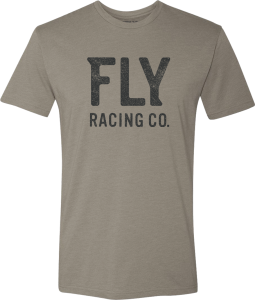 FLY GAUGE TEE WARM GREY 2X