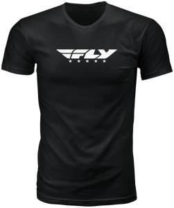 FLY STREET TEE BLACK 2X