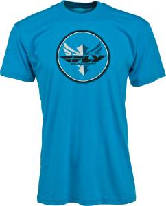 CIRCLE TEE BLUE 2X