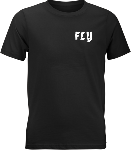 YOUTH FLY MOTO MIND TEE BLACK YL