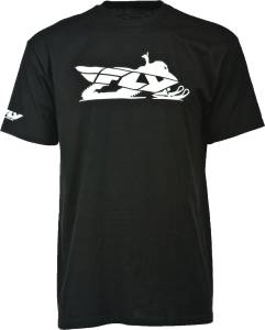 FLY PRIMARY TEE BLACK 2X