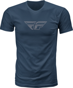 FLY F-WING TEE MIDNIGHT NAVY/GREY 2X