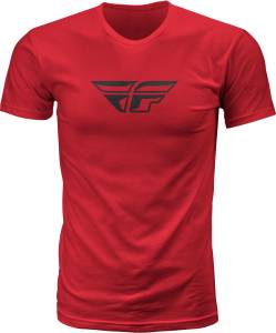 FLY F-WING TEE RED MD