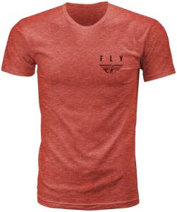 FLY K121 TEE CLAY HEATHER 2X