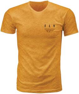 FLY K121 TEE MUSTARD HEATHER 2X