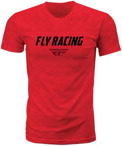 FLY EVO TEE RED HEATHER 2X