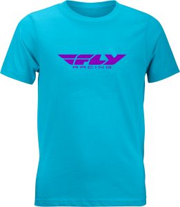 YOUTH FLY CORPORATE TEE BLUE/PURPLE YL