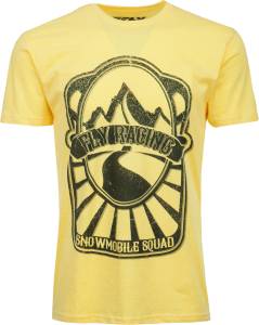 FLY SQUAD TEE YELLOW 3X