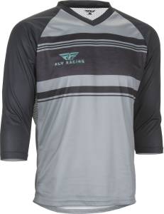 RIPA 3/4 JERSEY GREY/BLACK/TEAL 2X