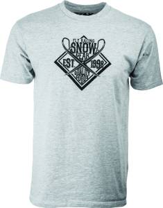 FLY FOCUS SNOW TEE GREY 2X