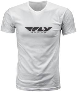 FLY CORPORATE TEE WHITE 2X