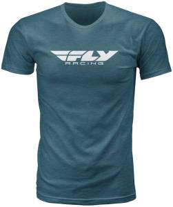 FLY CORPORATE TEE EMERALD HEATHER 2X