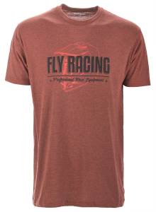 FLY ERA TEE BRICK/BLACK/HEATHER LG