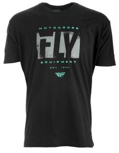 FLY RIOT TEE BLACK 2X BLACK 2X