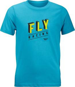 YOUTH FLY DIMENSIONS TEE TURQUOISE YL