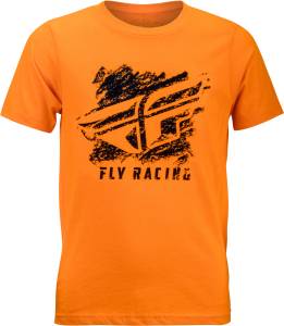 FLY BOY'S CRAYON TEE ORANGE YL ORANGE YL