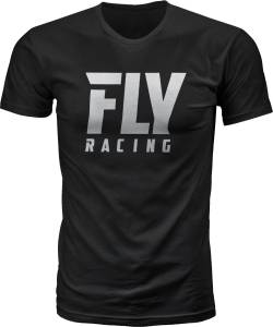 FLY LOGO TEE BLACK 2X BLACK 2X