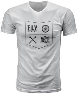 FLY ALL THINGS MOTO TEE WHITE 2X