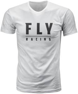 FLY LOGO TEE WHITE 2X