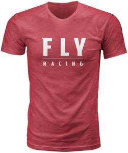 FLY LOGO TEE CARDINAL RED 2X