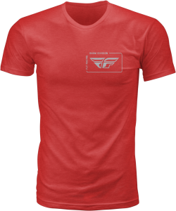 FLY PRIORITIES TEE RED 2X