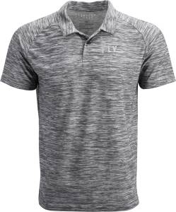 FLY POLO SHIRT GREY 2X