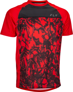 SUPER D JERSEY RED CAMO/BLACK LG