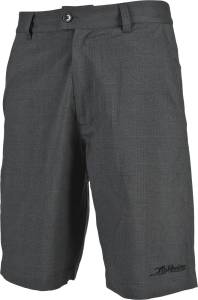 MULLIGAN SHORT CHARCOAL PLAID SZ 26