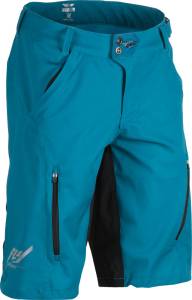 WARPATH SHORTS TEAL/ BLACK SZ 28