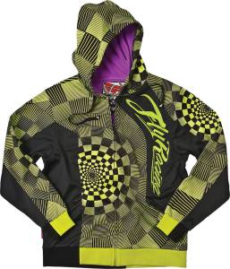 VANHOODIE HOODY YELLOW/BLACK 2 X