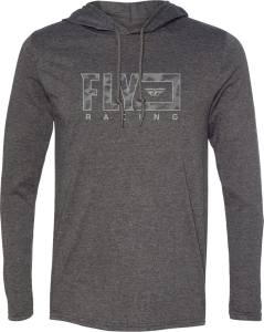 FLY FINISH LINE HOODIE DARK GREY HEATHER 2X