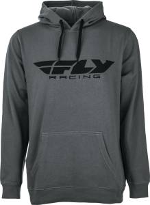 FLY CORPORATE PULLOVER HOODIE CHARCOAL 2X