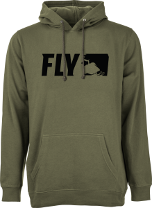 FLY PRIMARY HOODIE MILITARY GREEN 2X