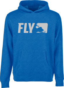 FLY YOUTH PRIMARY HOODIE ROYAL YS