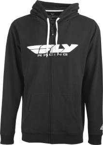 FLY CORPORATE ZIP UP HOODIE BLACK 2X